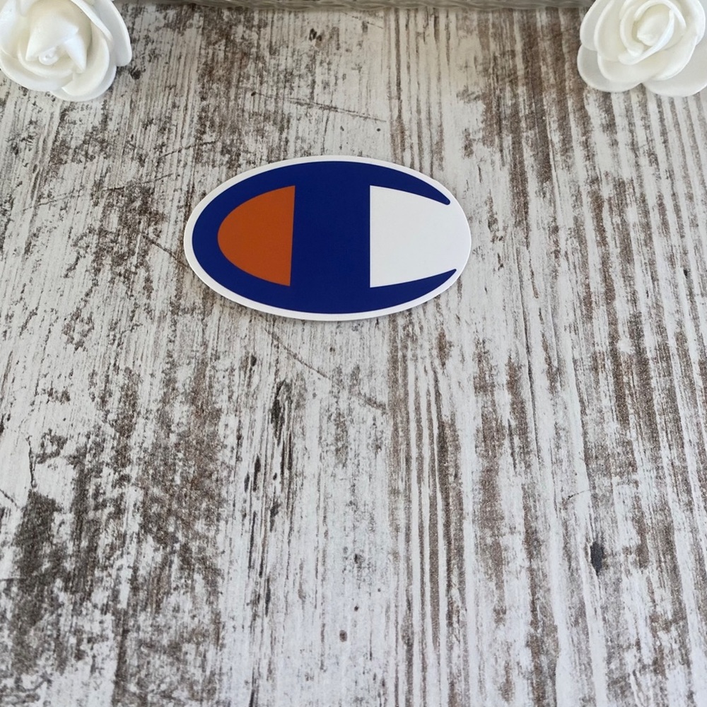 Brand new Champion sticker